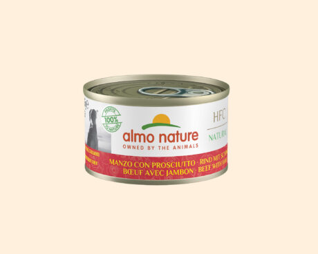 HFC Natural Dog, with beef and ham, 95g