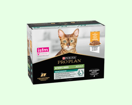 PRO PLAN® Adult STERILISED MAINTENANCE with chicken in sauce 10x85g