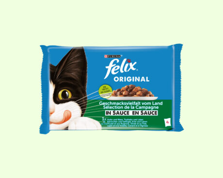 Felix Original Countryside Selection in Gravy, Assorted, 4x85g
