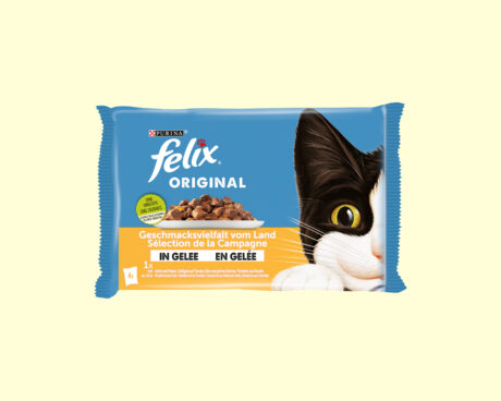 Felix Original Countryside Selection in Jelly, Assorted, 4x85g