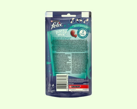 Felix Party Mix Seaside, Katzensnacks, 60g