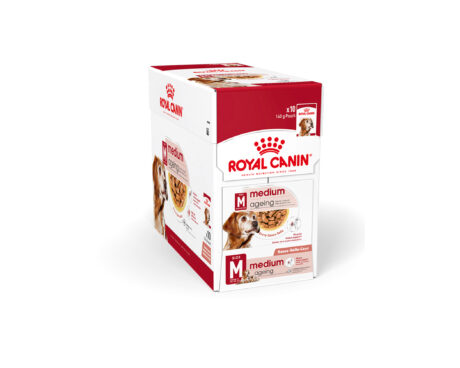 ROYAL CANIN Medium Ageing 10+ Gravy 10x140 g
