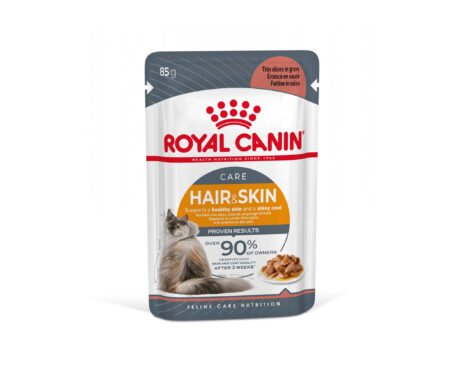 ROYAL CANIN FCN Hair & Skin Gravy 12x85g