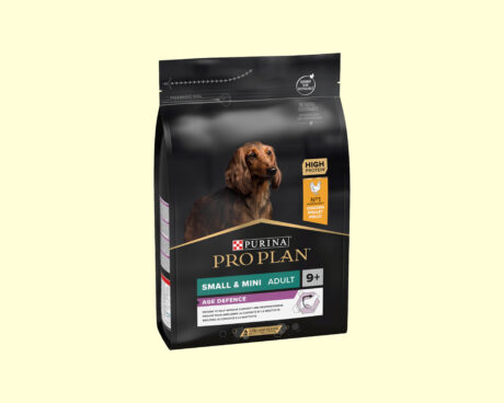 PRO PLAN® Small & Mini Adult 9+ Dog, rich in chicken, 3kg